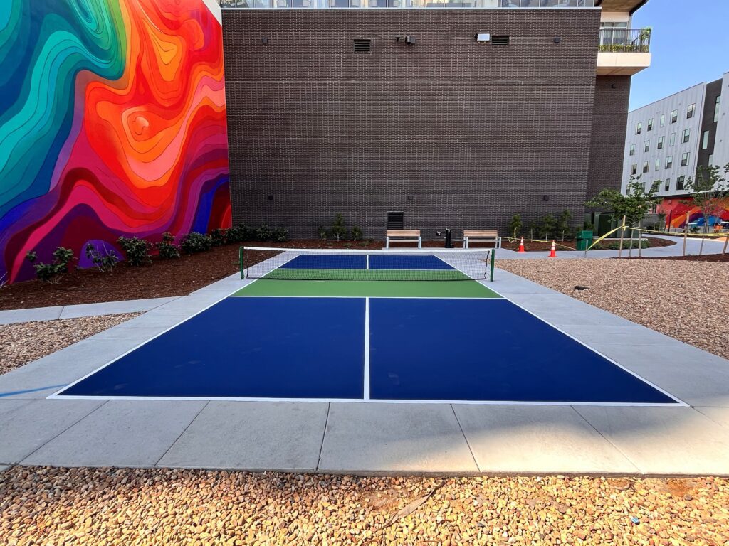pickleball court- tennis court